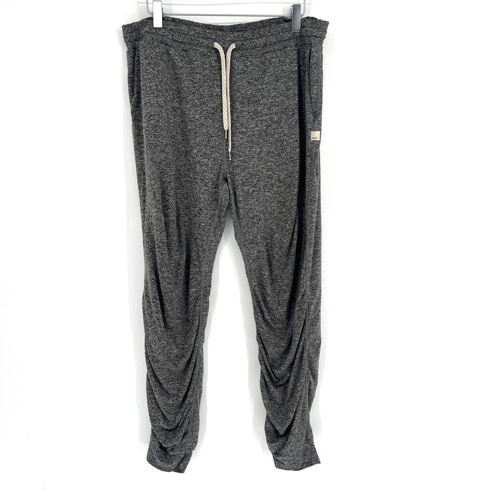 Vuori Performance Jogger Womens L Gray Athleisure Sweatpant‎ Lounge Relaxed